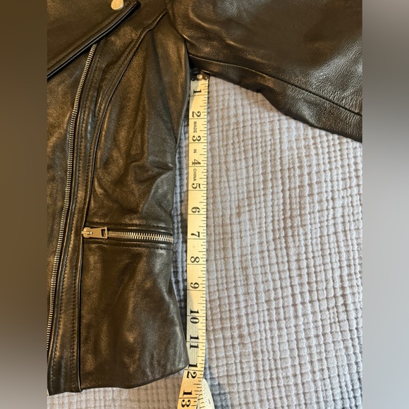 Lambskin Leather Jacket- Iris and Ink - Picture 7 of 16